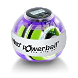 Powerball Autostart Multilight Max Appareil de musculation gyroscopique avec effet lumineux bleu et rouge avec mécanisme de remontage et tachymètre, ...