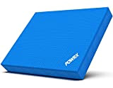 POWRX Balance Pad/Tapis d'entraînement/Coussin d'équilibre - Idéal pour Le Yoga, Le Pilates, la proprioception et la rééducation/Coloris différents (Bleu)