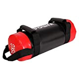 POWRX- Sac lesté/Powerbag - Functional Fitness (25 kg Noir/Rouge)
