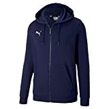 PUMA teamGOAL 23 Casuals Hooded Jacket Pull Homme, Bleu (Peacoat), M