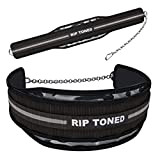 Rip Toned Dip Belt - 6" Weight Lifting Pull Up Belt with 32" Heavy Duty Steel Chain & Bonus Ebook ...