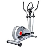 SEESEE.U Step Fitness Machines, Portable Elliptical Machine Fitness Workout Cardio Training Machine, Magnetic Control Mute Elliptical Trainer with LCD Monitor, ...