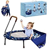 smarTrike Trampoline pour enfant avec poignée de 1à5 ans, trampoline pliable pour enfants, trampoline d'intérieur pour bébé pliable avec emplacement ...