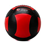 Soft Leather Wall Ball Fitness Ball Core Balance Training Ball in Home Gym Yoga Hall 3 Colors 2kg/4kg/6kg/8kg/10kg (Color : ...