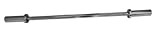 Sveltus Olympic Bar 130 cm avec Stops disques Barre Musculation Mixte Adulte, Chromée