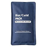 Tampons de refroidissement en gel froid et chaud ONLYCARE sac de glace 23 x 13 cm réutilisables, compresses multiples, compresses ...