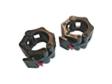 TECNOFIT Lock-Jaw Collars Crossifit Paire de colliers pour disques 50 mm Professionnel