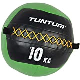 Tunturi Functional Fitness Balle Murale Wall Ball Crossfit 10kg Vert Mixte Adulte, Green, 1