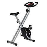 Ultrasport F-Bike, Vélo entraînement, Ordinateur entraînement LCD pour vélo fitness, Vélo exercice pliable, Max Poids utilisateur 110 kg, mesure pouls, ...