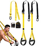 UONNER Sangle de Suspension d'exercice de Suspension Sangle Fitness Kit pour Musculation Multifonction Kit Entraînement Stretch chez Home Gym Sling ...