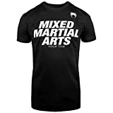 Venum MMA VT- T-Shirt Homme, Noir/Blanc, FR : L (Taille Fabricant : L)