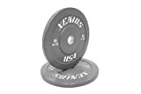 Xenios USA Anneau en Caoutchouc Plate en Acier Inoxydable avec Pochette de 5 kg, Gris, PSBPRBPL5