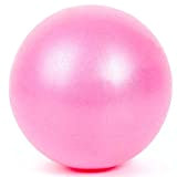 Xinlie Balle Souple de Pilates Mini Ballon de Gym Ballon de Fitness PVC Anti-éclatement Idéale pour Étirement, Yoga, Balance, Stabilité ...