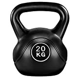 Yaheetech Kettlebell Variété de Poids 6/8/10/12/16/20 kg Fitness de Musculation à Domicile ou Gym pour Femmes et Hommes Sports Kettlebells ...