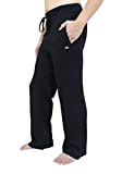 YogaAddict Pantalon long de yoga pour homme, pilates, fitness ; pantalon décontracté pour dormir ou pratiquer des arts martiaux Large ...